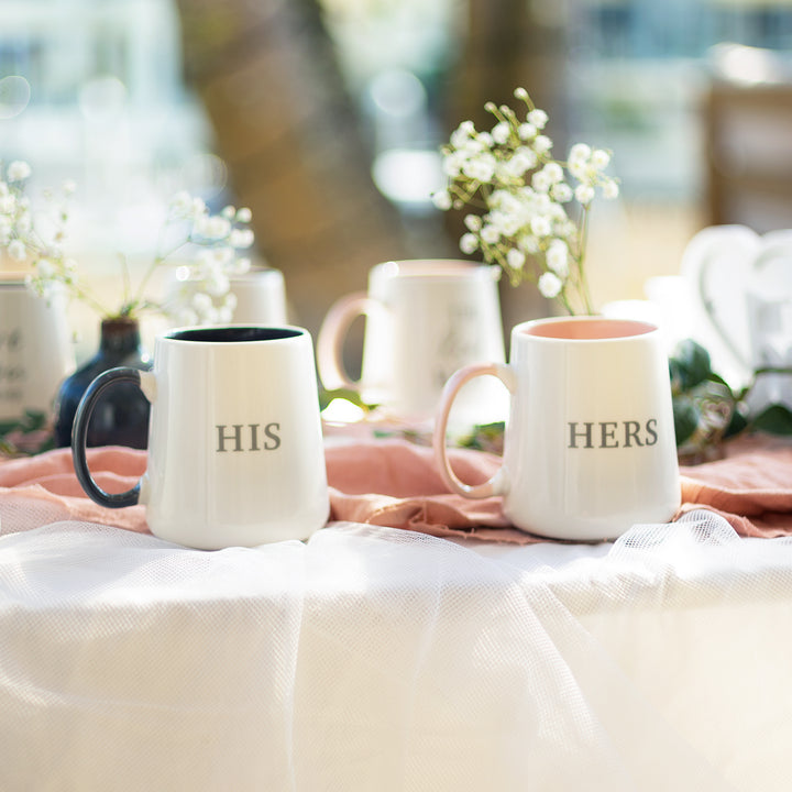 Splosh Wedding His & Hers Mug Set