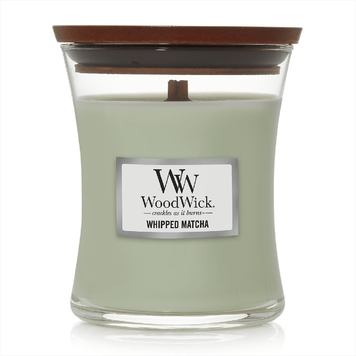 WoodWick Medium Candle - Whipped Matcha