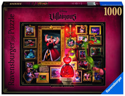 Ravensburger 1000pc Puzzle - Disney Villainous Queen of Hearts