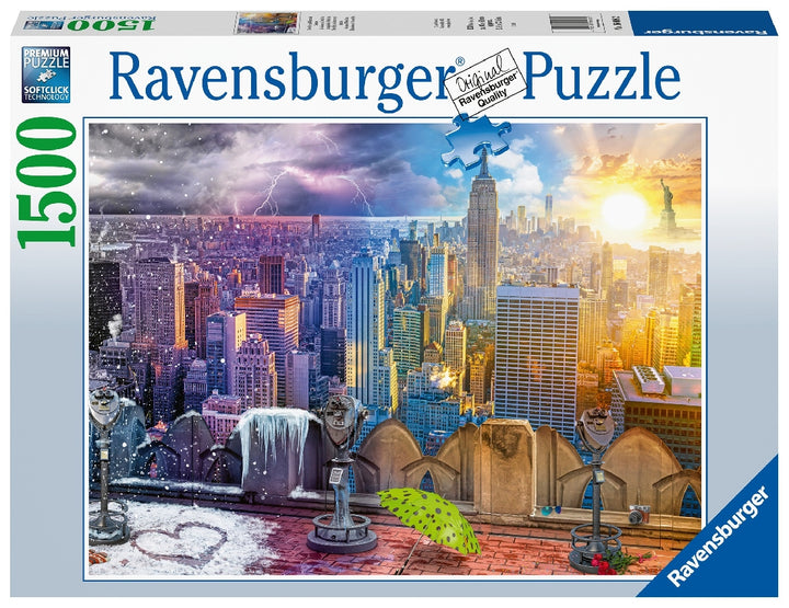 Ravensburger 1500pc Puzzle - Seasons of New York