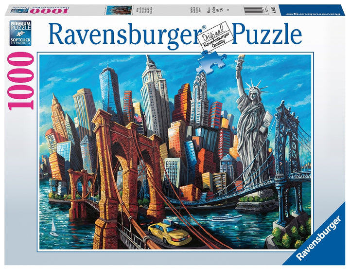 Ravensburger 1000pc Puzzle - Welcome To New York