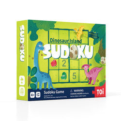 Toi World Dinosaur Island Sudoku