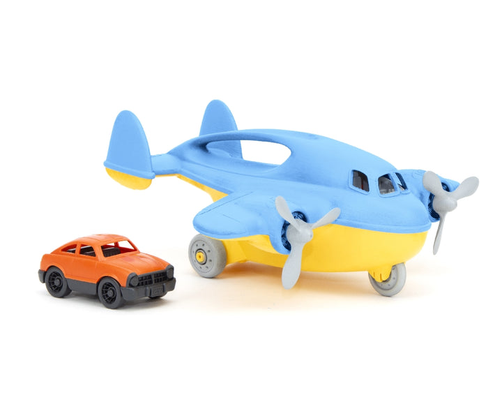 Green Toys Cargo Plane with Mini Car