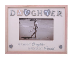 Gibson Sentiments Frame Daughter 6x4