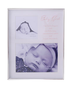 Gibson BABY GIRL Collage FRAME