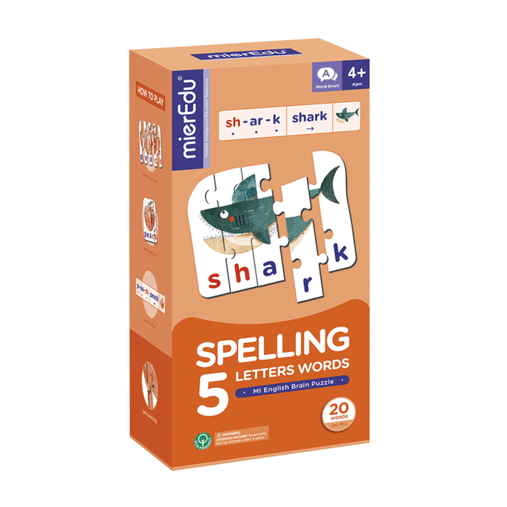 MierEdu MI English Brain Spelling Letters Puzzle