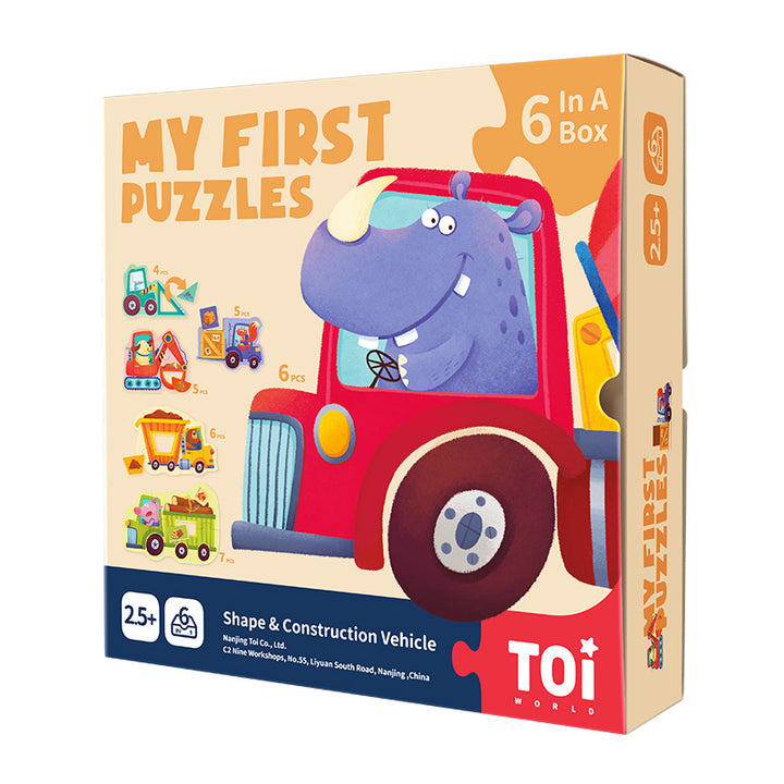 Toi World My First Puzzles